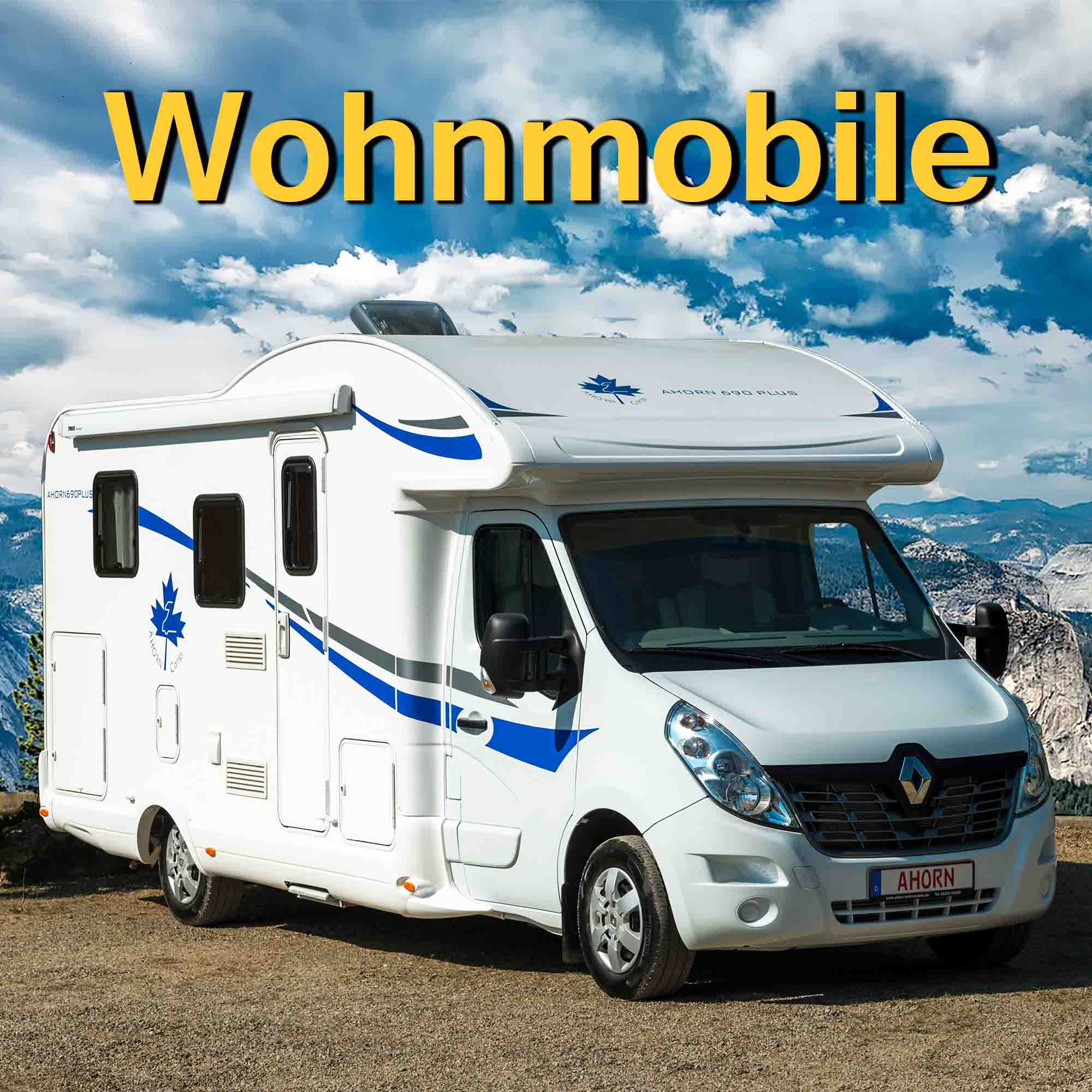 Wohnmobile- und Caravanvermietung